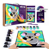 Set pictura cu argila usoara, 29*29 cm - Koala