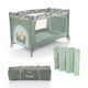 ZOPA - Patut pliant 1 nivel Caravan Jungle Green