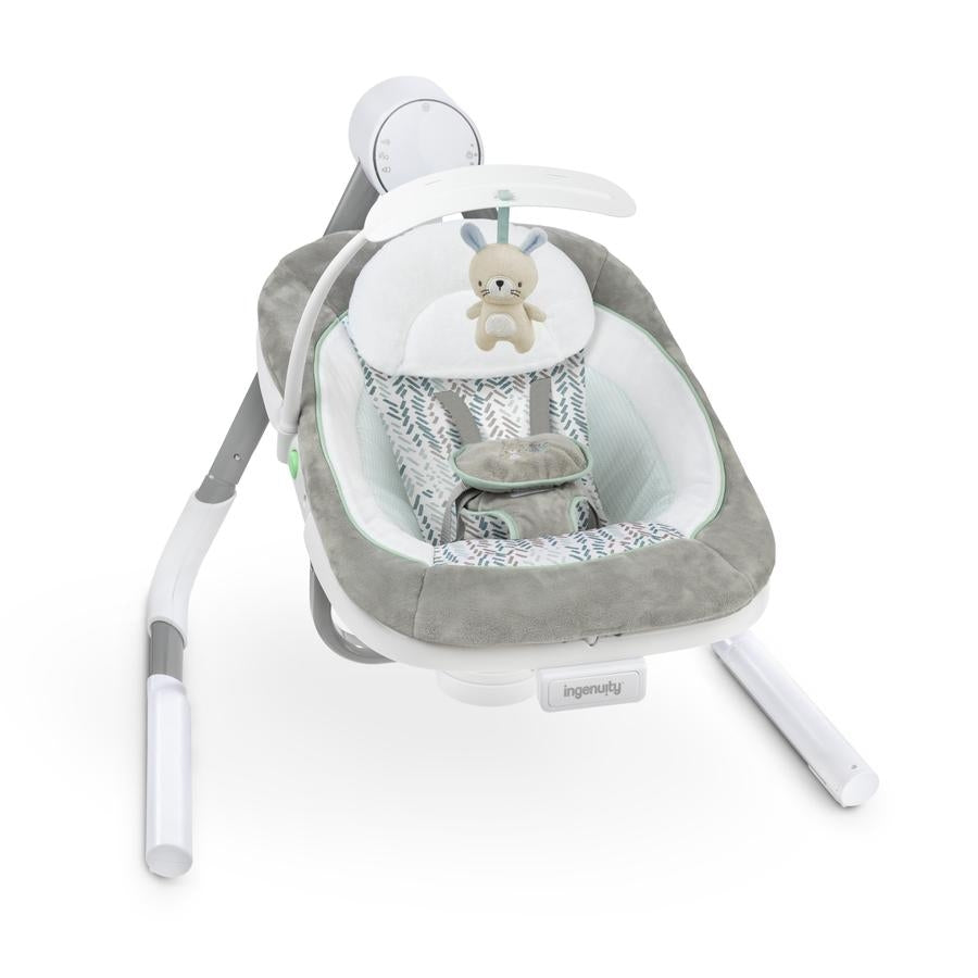Ingenuity - Leagan portabil AnyWay Sway™, Spruce - gogobaby.ro