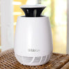Lampa anti-tantari, BBluv, Moskito, Lumina LED UV, Cu orificiu de aspiratie a insectelor silentios, Usor de curatat, White