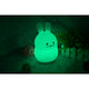 Lampa de veghe, FreeON, Silicon moale, Cu telecomanda si cablu USB, Cu 9 culori diferite si cronometru, Rabbit