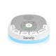 Lampa de veghe, Lionelo, BabyNap, 2 in 1, Wireless, Cu sunete si melodii de leagan, Cu 11 culori si 3 niveluri de luminozitate, Cu functie de redare si inregistrare batai inima, Alb