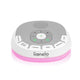 Lampa de veghe, Lionelo, BabyNap, 2 in 1, Wireless, Cu sunete si melodii de leagan, Cu 11 culori si 3 niveluri de luminozitate, Cu functie de redare si inregistrare batai inima, Alb