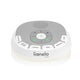Lampa de veghe, Lionelo, BabyNap, 2 in 1, Wireless, Cu sunete si melodii de leagan, Cu 11 culori si 3 niveluri de luminozitate, Cu functie de redare si inregistrare batai inima, Alb