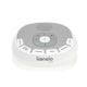 Lampa de veghe, Lionelo, BabyNap, 2 in 1, Wireless, Cu sunete si melodii de leagan, Cu 11 culori si 3 niveluri de luminozitate, Cu functie de redare si inregistrare batai inima, Alb