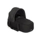 Landou portabil, Jane, Montare in carucior, Cu manere, Cu salteluta 95% materiale reciclate cu protectie UPF50, 67x29.5x43 cm, 0-9 Kg, Cold Black