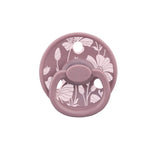 Suzeta din silicon cu cutie de depozitare, 0-6 Luni, Mombella Ciupercuta Fancy - Lavender Fog
