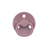 Suzeta din silicon cu cutie de depozitare, 0-6 Luni, Mombella Ciupercuta - Lavender Fog