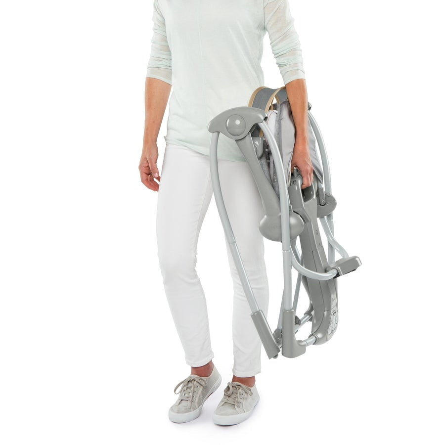Ingenuity - Leagan portabil Swing 'n Go Portable Swing™ - Bella Teddy™ - gogobaby.ro