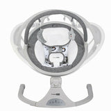 Leagan balansoar, FreeOn, Elite, Cu 12 melodii, 5 viteze de balansare si 3 pozitii de reglare a spatarului, Grey