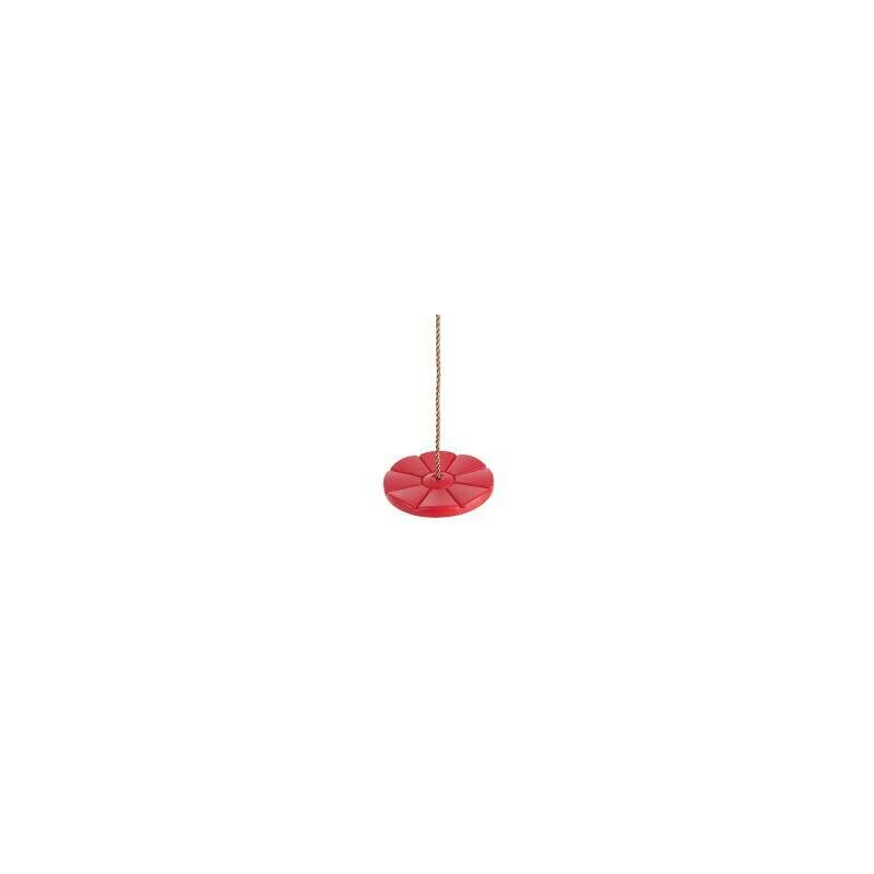 Leagan, Dice, Monkey Swing, Rotund, Cu franghie PP, Cu inaltime reglabila pana la 240 cm, 3 ani+, Red - gogobaby.ro