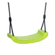 Leagan, Dice, Swing Seat, Fara spatar, Cu franghie PP, Cu inaltime reglabila pana la 240 cm, Pana la 70 kg, 3 ani+, Limegreen