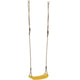 Leagan, Dice, Swing Seat, Fara spatar, Cu franghie PP, Cu inaltime reglabila pana la 240 cm, Pana la 70 kg, 3 ani+, Yellow