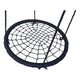 Leagan, Dice, Tip cuib, Diametru 100 cm, Ajustabil pe inaltime pana 240 cm, Din sfoara impletita PP de 16 mm, Pana la 150 kg, Conform cu EN 71-1 2 3 8, 3-6 ani, Black