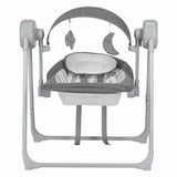 Leagan, FreeON, Snuggy, Cu 5 viteze de leganare, 8 melodii, Cu jucarii, Pana la 9 kg, Lines