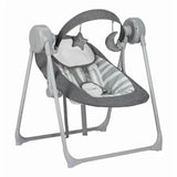 Leagan, FreeON, Snuggy, Cu 5 viteze de leganare, 8 melodii, Cu jucarii, Pana la 9 kg, Lines