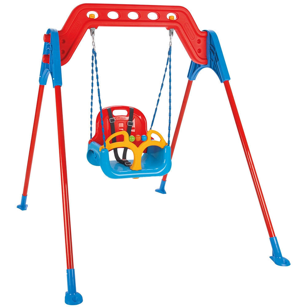 Leagan pentru copii Pilsan Samba A-Frame Swing cu cadru metalic - gogobaby.ro