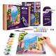 Set pictura si modelare 3D cu argila usoara, 30*40 cm - Lemon weekend