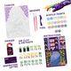 Set pictura si modelare 3D cu argila usoara, 30*40 cm - Lemon weekend