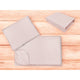 Lenjerie patut cu 3 piese, MimiNu, Cu cearceaf 120x60 cm, Din bumbac certificat Oeko Tex Standard 100, Cu paturica si pernuta, Colectia Royal, Powder Pink
