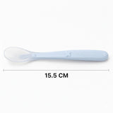 Lingurita, Bocioland, Din silicon, 6 luni+, Blue