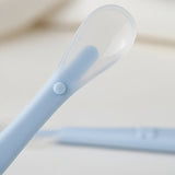 Lingurita, Bocioland, Din silicon, 6 luni+, Blue