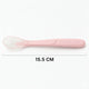 Lingurita, Bocioland, Din silicon, 6 luni+, Pink
