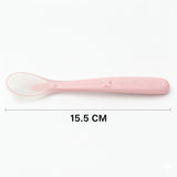 Lingurita, Bocioland, Din silicon, 6 luni+, Pink
