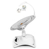 Balansoar, Lionelo, Bella, Multifunctional, Electric, Scaun reglabil, Ecran tactil si telecomanda, 6 miscari unice, 5 viteze, Cu melodii, Gri - gogobaby.ro