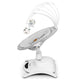 Balansoar, Lionelo, Bella, Multifunctional, Electric, Scaun reglabil, Ecran tactil si telecomanda, 6 miscari unice, 5 viteze, Cu melodii, Gri