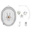 Balansoar, Lionelo, Bella, Multifunctional, Electric, Scaun reglabil, Ecran tactil si telecomanda, 6 miscari unice, 5 viteze, Cu melodii, Gri - gogobaby.ro