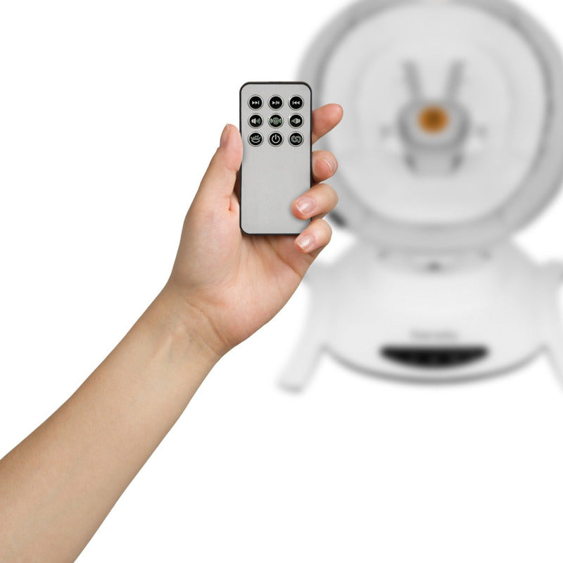 Balansoar, Lionelo, Bella, Multifunctional, Electric, Scaun reglabil, Ecran tactil si telecomanda, 6 miscari unice, 5 viteze, Cu melodii, Gri - gogobaby.ro
