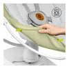 Balansoar, Lionelo, Bella, Multifunctional, Electric, Scaun reglabil, Ecran tactil si telecomanda, 6 miscari unice, 5 viteze, Cu melodii, Gri - gogobaby.ro