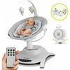 Balansoar, Lionelo, Bella, Multifunctional, Electric, Scaun reglabil, Ecran tactil si telecomanda, 6 miscari unice, 5 viteze, Cu melodii, Gri - gogobaby.ro