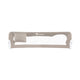 Protectie laterala pat, Lionelo, Eva, Cu buzunar accesorii, 150x35 cm, Conform cu standardul european de securitate BS7072, Bej
