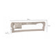 Protectie laterala pat, Lionelo, Eva, Cu buzunar accesorii, 150x35 cm, Conform cu standardul european de securitate BS7072, Bej