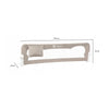Protectie laterala pat, Lionelo, Eva, Cu buzunar accesorii, 150x35 cm, Conform cu standardul european de securitate BS7072, Bej