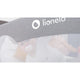 Protectie laterala pat, Lionelo, Hanna, Cu buzunar accesorii, 150x66 cm, Conform cu standardul european de securitate BS7072, Gri