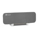 Protectie laterala pat, Lionelo, Lora, Pliabila, Sistem de blocare StandSafe, Geanta de transport inclusa, 105 x 45 cm, Gri