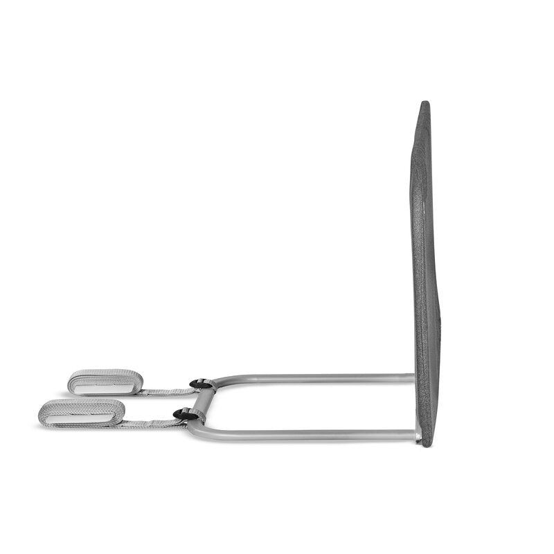 Protectie laterala pat, Lionelo, Lora, Pliabila, Sistem de blocare StandSafe, Geanta de transport inclusa, 105 x 45 cm, Gri