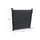 Poarta de siguranta, Lionelo, Tulia, Cu suruburi, Textila, Retractabila, Din Poliester, 140 cm, Conform cu standardul european de securitate EN1930, Negru