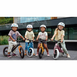 Bicicleta fara pedale, Lionelo, Bart Air, Usoara, Cu roti gonflabile, Cu cadru din magneziu, Cu ghidon si sa reglabile, Greutate 3.8 Kg, 12 inch, Conform cu standardul european de securitate EN71, Albastru