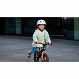 Bicicleta fara pedale, Lionelo, Bart Air, Usoara, Cu roti gonflabile, Cu cadru din magneziu, Cu ghidon si sa reglabile, Greutate 3.8 Kg, 12 inch, Conform cu standardul european de securitate EN71, Albastru