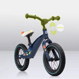 Bicicleta fara pedale, Lionelo, Bart Air, Usoara, Cu roti gonflabile, Cu cadru din magneziu, Cu ghidon si sa reglabile, Greutate 3.8 Kg, 12 inch, Conform cu standardul european de securitate EN71, Albastru