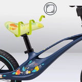 Bicicleta fara pedale, Lionelo, Bart Air, Usoara, Cu roti gonflabile, Cu cadru din magneziu, Cu ghidon si sa reglabile, Greutate 3.8 Kg, 12 inch, Conform cu standardul european de securitate EN71, Albastru