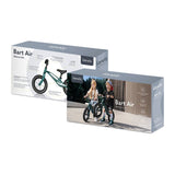 Bicicleta fara pedale, Lionelo, Bart Air, Usoara, Cu roti gonflabile, Cu cadru din magneziu, Cu ghidon si sa reglabile, Greutate 3.8 Kg, 12 inch, Conform cu standardul european de securitate EN71, Green Forest