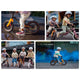Bicicleta fara pedale, Lionelo, Bart Air, Usoara, Cu roti gonflabile, Cu cadru din magneziu, Cu ghidon si sa reglabile, Greutate 3.8 Kg, 12 inch, Conform cu standardul european de securitate EN71, Negru