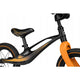Bicicleta fara pedale, Lionelo, Bart Air, Usoara, Cu roti gonflabile, Cu cadru din magneziu, Cu ghidon si sa reglabile, Greutate 3.8 Kg, 12 inch, Conform cu standardul european de securitate EN71, Negru