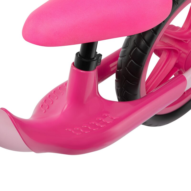 Bicicleta fara pedale, Lionelo, Alex, Usoara, Cu ghidon si sa reglabile, Greutate 3.3 Kg, Cu roti din spuma EVA, 12 inch, Bubblegum - gogobaby.ro
