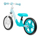Bicicleta fara pedale, Lionelo, Alex, Usoara, Cu ghidon si sa reglabile, Greutate 3.3 Kg, Cu roti din spuma EVA, 12 inch, Turquoise